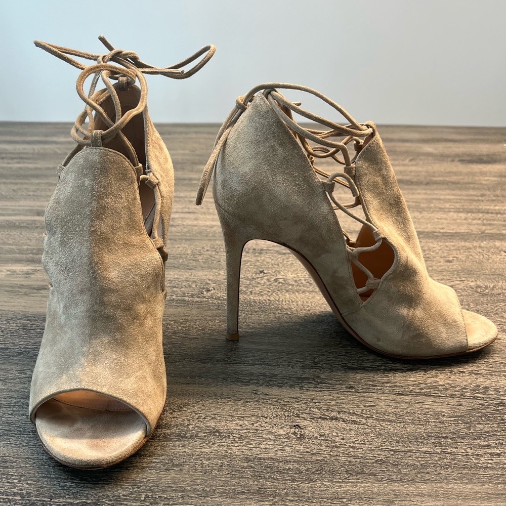 GIANVITO ROSSI Suede Sandal